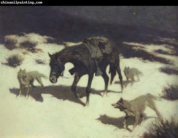 Frederic Remington Last March (mk43)