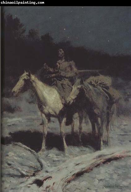 Frederic Remington A Dangerous Country (mk43)