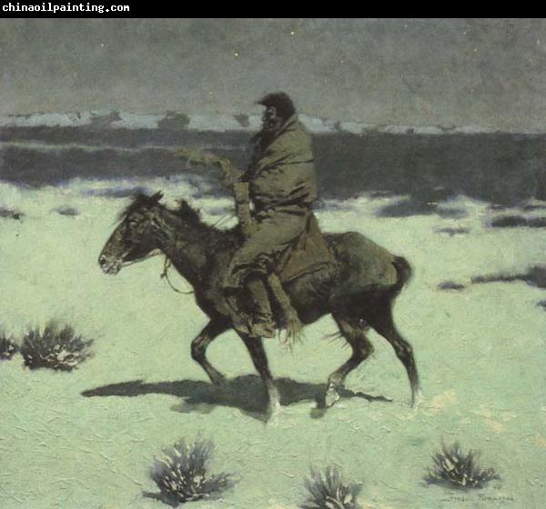 Frederic Remington The Luckless Hunter (mk43)