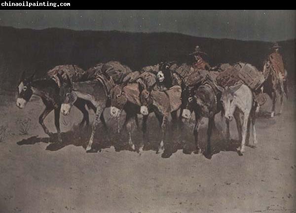 Frederic Remington An Early Start for Market (mk43)