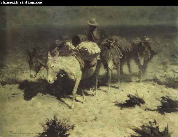 Frederic Remington The Desert Prospector (mk43)