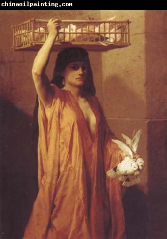 Frederick Goodall Marchande de pigeons egyptienne (mk32)