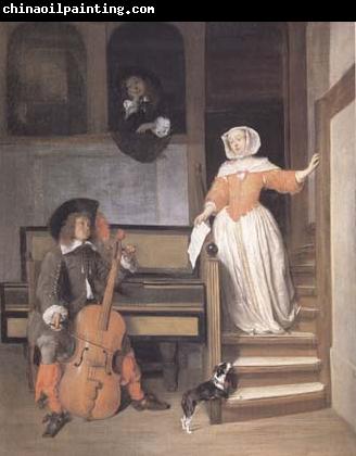 Gabriel Metsu The Cello Player (mk25)