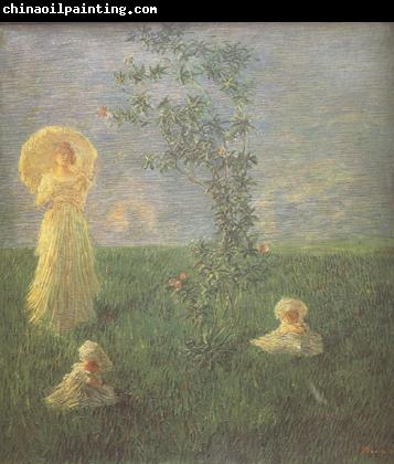 Gaetano previati In the Meadow (nn02)