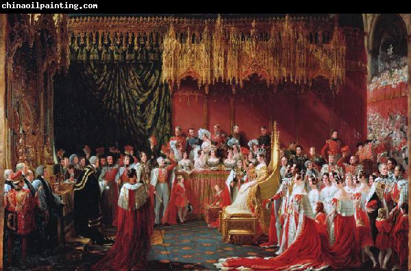 George Hayter The Coronation of Queen Victoria (mk25)