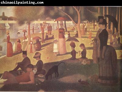 Georges Seurat Sunday Afternoon on the island of the Grande Jatte (nn03)