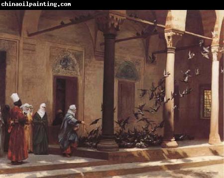 Jean Leon Gerome Les Pigeons (mk32)