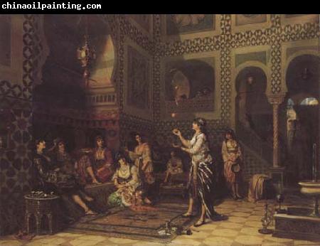 Jean-Baptiste Huysmans Les Chlaoucha au harem (Algerie) (mk32)