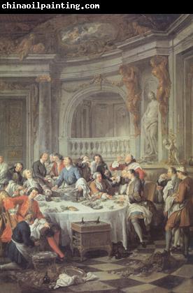 Jean-Francois De Troy The Oyster Lunch (nn03)