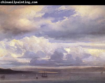 Johann Jakob Ulrich Clouds over the Sea (nn02)