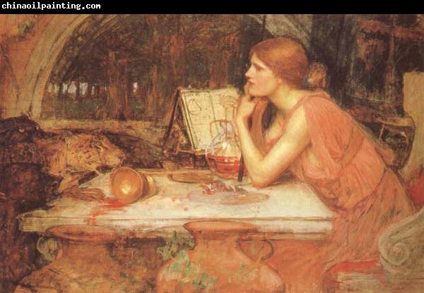 John William Waterhouse The Sorceress (mk41)