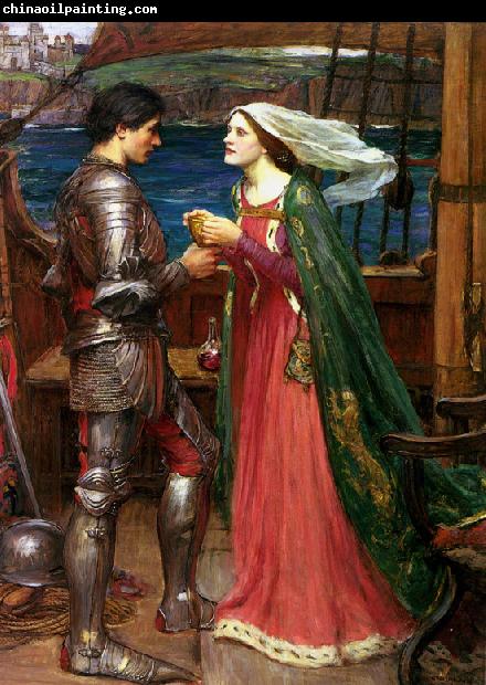 John William Waterhouse Tristram and Isolde (mk41)