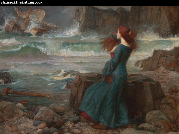 John William Waterhouse Miranda-The Tempest (mk41)