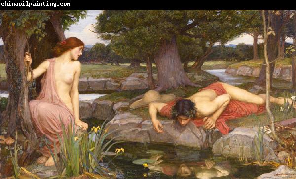 John William Waterhouse E-cho and Narcissus (mk41)