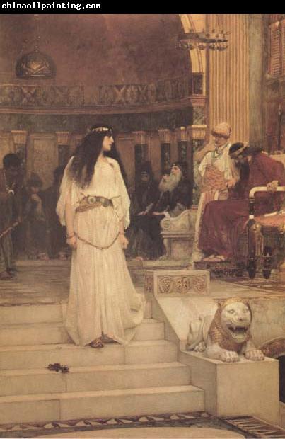 John William Waterhouse Mariamne leaving the Judgement Seat of Herod (mk41)