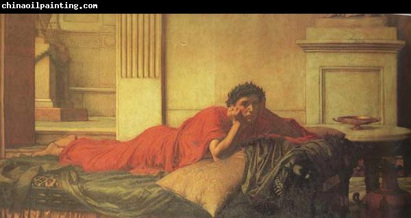 John William Waterhouse The Remorse of Nero after the Murder of his Mother (mk41)