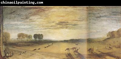 Joseph Mallord William Turner Petworth Park.Tillington Church in the distance.Ca (mk31)