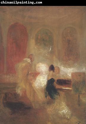 Joseph Mallord William Turner Music party in Petworth (mk31)