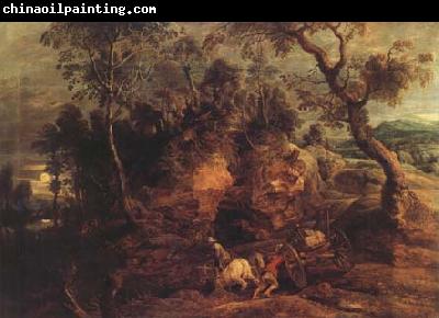 Peter Paul Rubens Landscape With Carters (mk27)