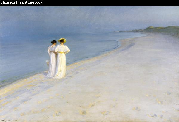 Peter Severin Kroyer Summer Evening on the Southern Beach (nn03)