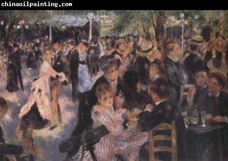 Pierre-Auguste Renoir Ball at the Moulin de la Galette (nn03)