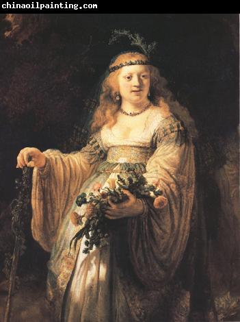 REMBRANDT Harmenszoon van Rijn flora (mk33)