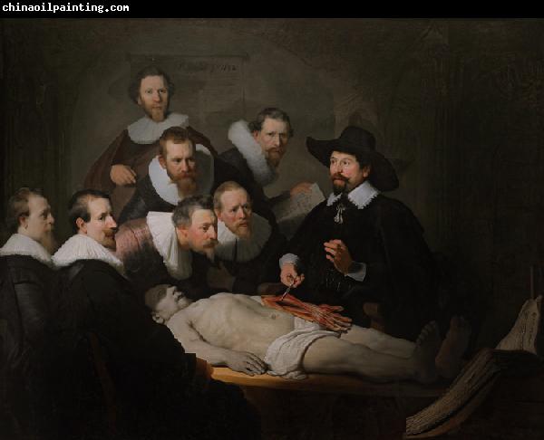 REMBRANDT Harmenszoon van Rijn The Anatomy Lesson of Dr Tulp (mk33)