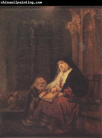 REMBRANDT Harmenszoon van Rijn Hannab in the Temple (mk33)