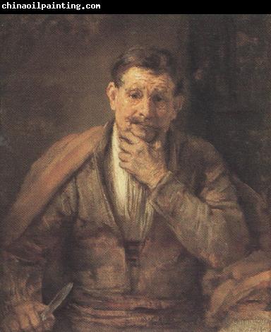 REMBRANDT Harmenszoon van Rijn The Apostle Bartholomem (mk33)