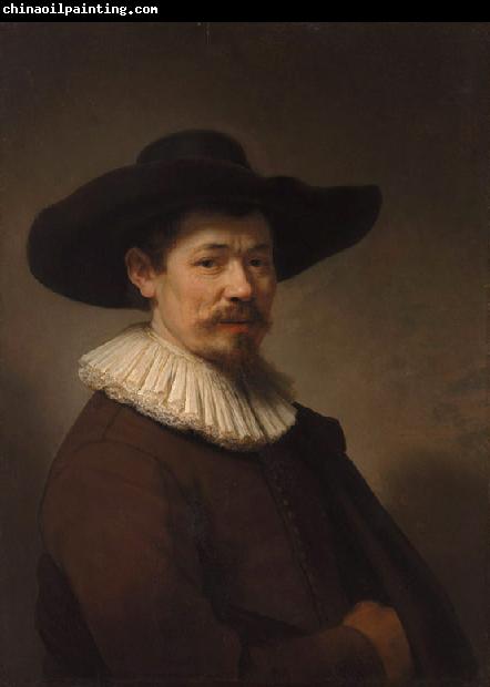 REMBRANDT Harmenszoon van Rijn Portrait of Herman Doomer (mk33)