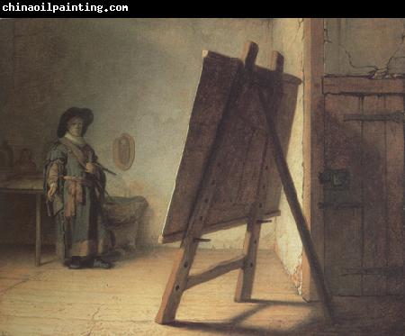 REMBRANDT Harmenszoon van Rijn The Artiest in his Studio (mk33)