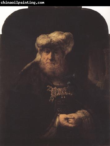 REMBRANDT Harmenszoon van Rijn A Man in oriental costume (mk33)