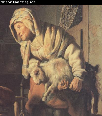 REMBRANDT Harmenszoon van Rijn Tobit and Anna with the Kid (mk33)