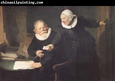 REMBRANDT Harmenszoon van Rijn The Shipbuilder and his Wife (mk25)