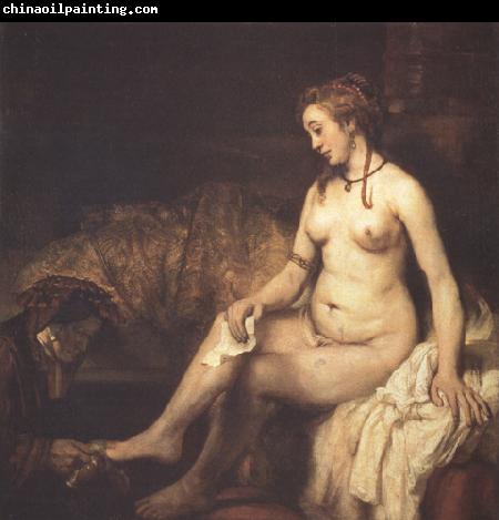 REMBRANDT Harmenszoon van Rijn Bathsbeba with King David's Letter (mk33)