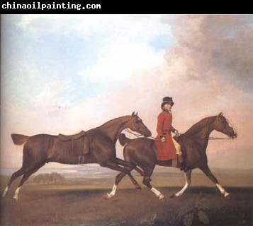 STUBBS, George William Anderson with Two Saddle Horses (mk25)