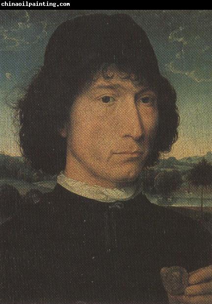 Sandro Botticelli Hans Memling,Man with a Medal (mk36)