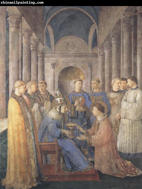 Sandro Botticelli Fra Angelico,Ordination of St Lawrence (mk36)