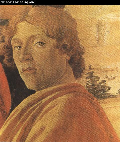 Sandro Botticelli Young man in a Yellow mantle (mk36)