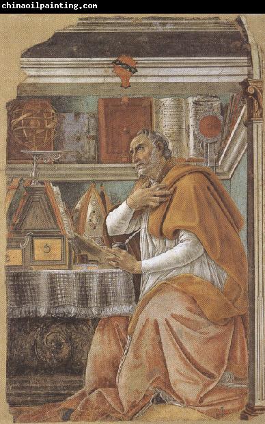 Sandro Botticelli St Augustine in his Study (mk36)