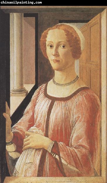 Sandro Botticelli Portrait of Smeralda Brandini (mk36)