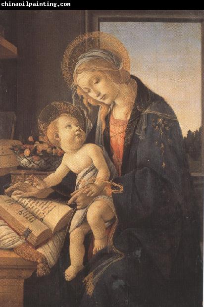 Sandro Botticelli Madonna and child or Madonna of the Bood (mk36)