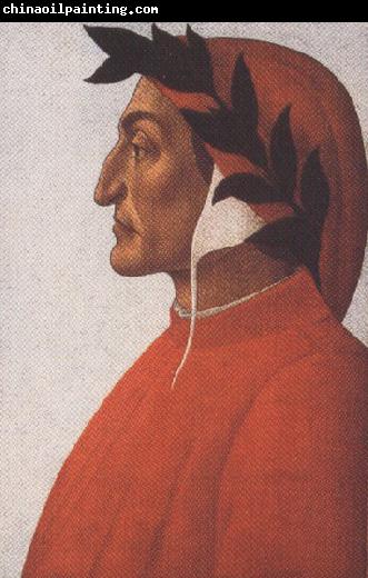 Sandro Botticelli Portrait of Dante Alighieri (mk36)