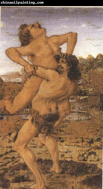 Sandro Botticelli Antonio del Pollaiolo Hercules and Antaeus (mk36)