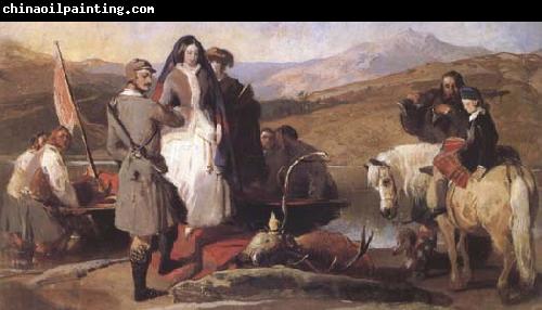 Sir Edwin Landseer Royal Sports on Hill and Loch (mk25