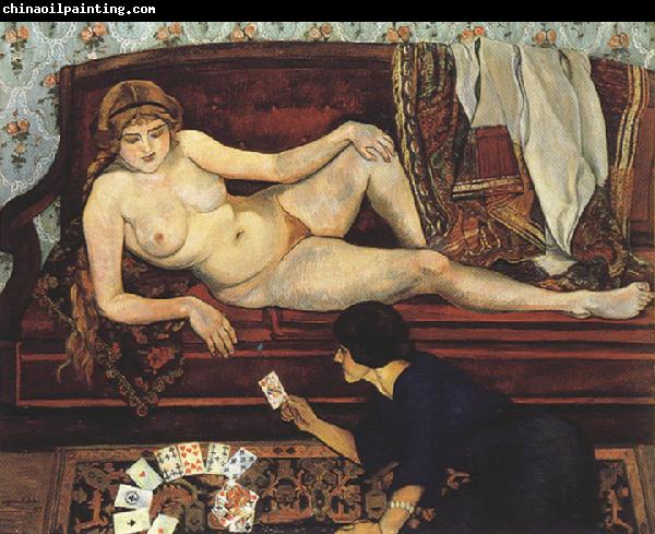 Suzanne Valadon Future Unveiled or The Fortune Teller (mk39)