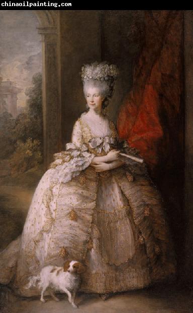 Thomas Gainsborough Queen Charlotte (mk25)