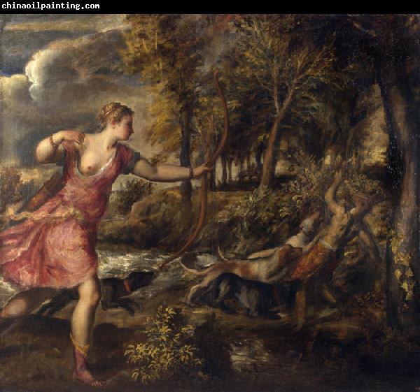 Titian The Death of Actaeon (mk25)