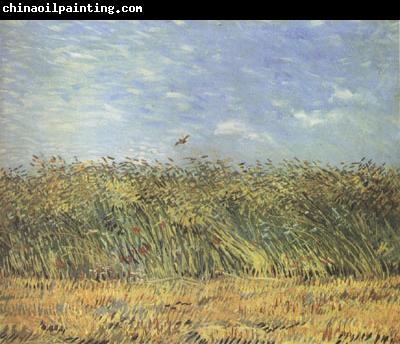 Vincent Van Gogh Wheat Field with a Lark (nn04)