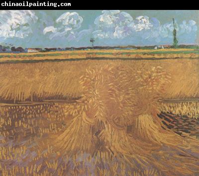 Vincent Van Gogh Wheat Field with Sheaves (nn04)